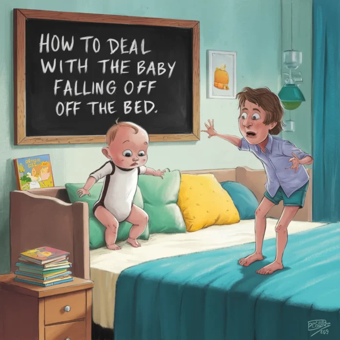 How to Deal with a Baby Falling Off the Bed