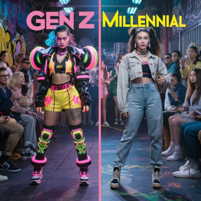 Gen Z vs. Millennial Fashion