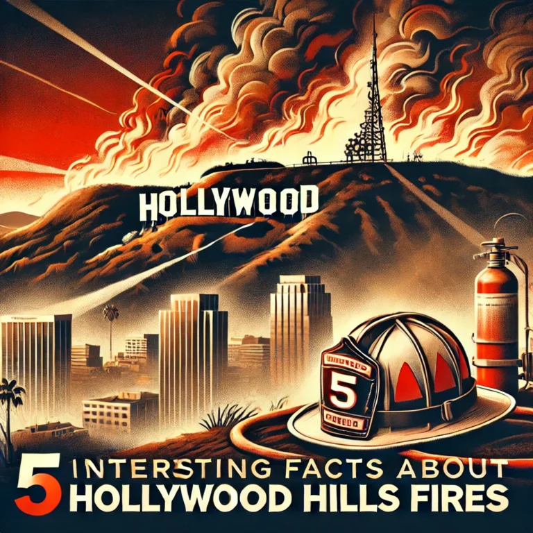 5 Interesting Facts About Hollywood Hills Fires