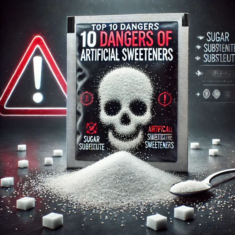 Top 10 Dangers of Artificial Sweeteners